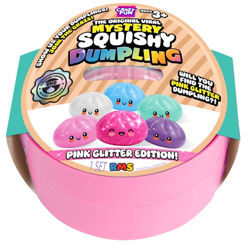 RMS Crazy Fun pink mystery glitter bao bun with rare chase