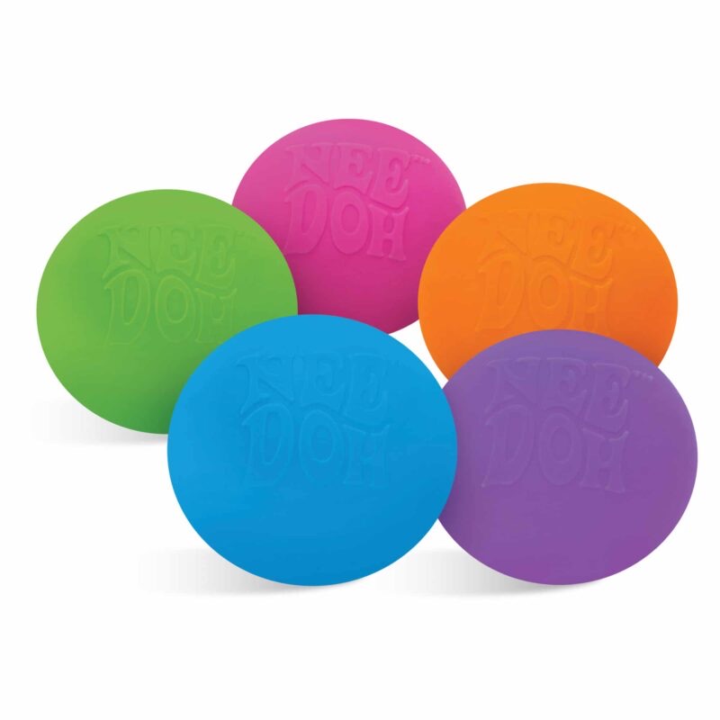 NeeDoh Groovy Glob stress balls in assorted colors